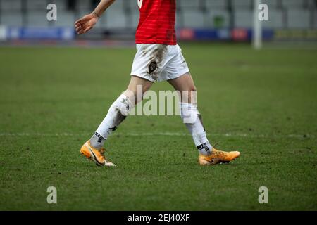 Cacciatore Di Cenere. Salford City FC. Foto Stock