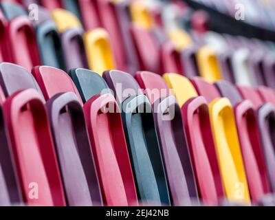 Londra, Regno Unito. 21 Feb 2021. Brentford Community Stadium pronto per la partita di rugby della Gallagher Premiership tra London Irish e Bristol Rugby al Brentford Community Stadium di Londra, Inghilterra, il 21 febbraio 2021. Foto di Phil Hutchinson. Solo per uso editoriale, è richiesta una licenza per uso commerciale. Nessun utilizzo nelle scommesse, nei giochi o nelle pubblicazioni di un singolo club/campionato/giocatore. Credit: UK Sports Pics Ltd/Alamy Live News Foto Stock