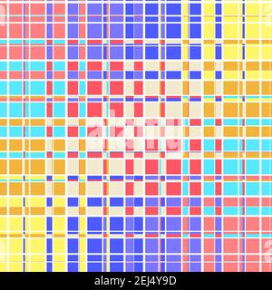 texture pattern controllata casualmente. colori pastello dolci colorati utilizzati. sfondo tessile per il tuo progetto di lavoro creativo. Foto Stock