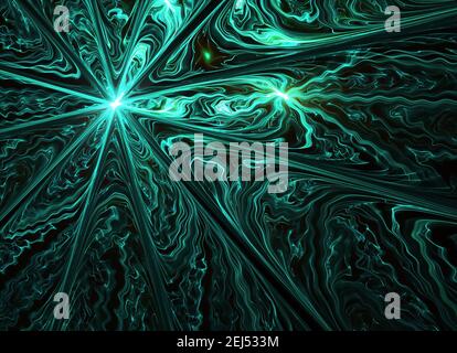 Abstract background frattale generata dal computer illustrazione, tessitura Foto Stock
