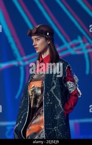 Roma, Italia. 20 Feb 2021. Settimana della moda accessori Credit: Agenzia indipendente di Foto/Alamy Live News Foto Stock