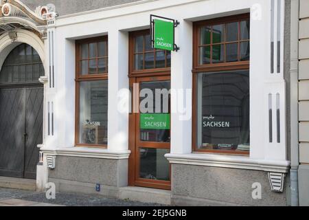 Mitteldeutscher Rundfunk (MDR) Landesfunkhaus Sachsen Regionalbüro Görlitz 21.2.2021 Foto Stock