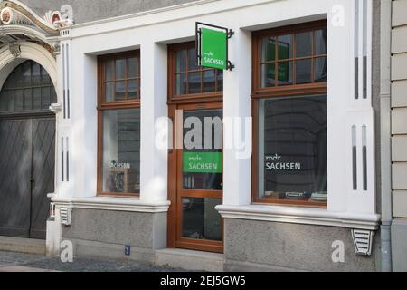 Mitteldeutscher Rundfunk (MDR) Landesfunkhaus Sachsen Regionalbüro Görlitz 21.2.2021 Foto Stock