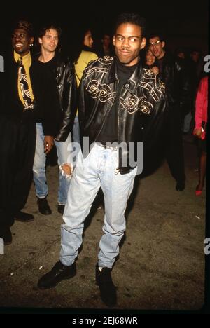 Chris Rock alla prima di New Jack City 06 marzo 1991 Credit: Ralph Dominguez/MediaPunch Foto Stock