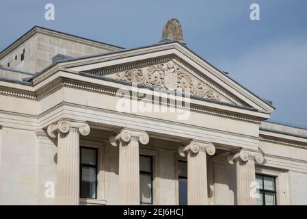 Bermondsey Town Hall Bath House Lofts greco Revival architettura Foto Stock