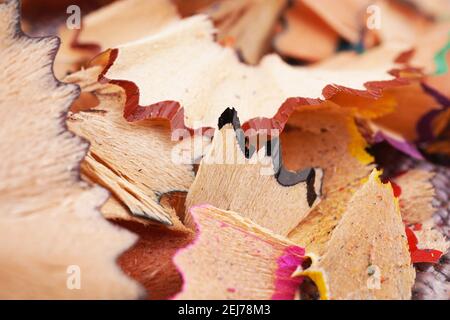 pulizia da una matita. sfondo bello Foto Stock