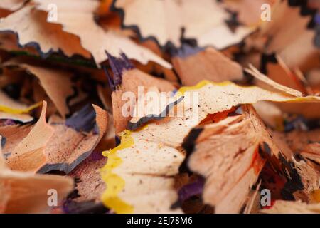 pulizia da una matita. sfondo bello Foto Stock