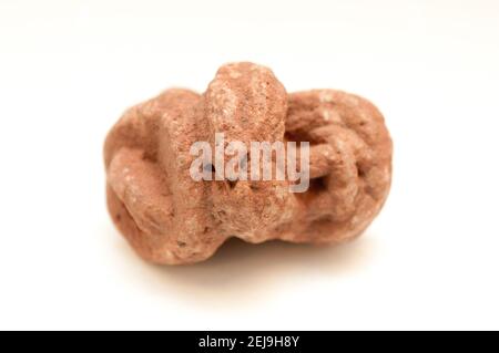 campione di minerale di rosa barite Foto Stock