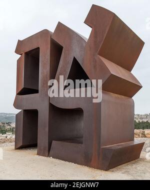 Veduta della scultura di Ahava, del Museo d'Israele, di Gerusalemme, di Israele Foto Stock