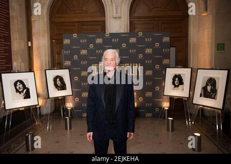 Jimmy Page partecipa al lancio del libro LED Zeppelin di LED Zeppelin presso la National Portrait Gallery di Londra. Data immagine: Lunedì 24 settembre 2018. Il credito fotografico dovrebbe essere: David Jensen Foto Stock