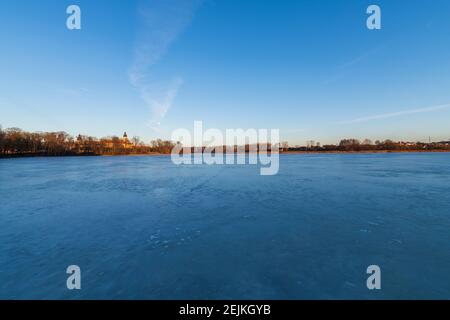 Antico castello di Niasvizh, Niasvizh, Bielorussia, Belorussia Foto Stock