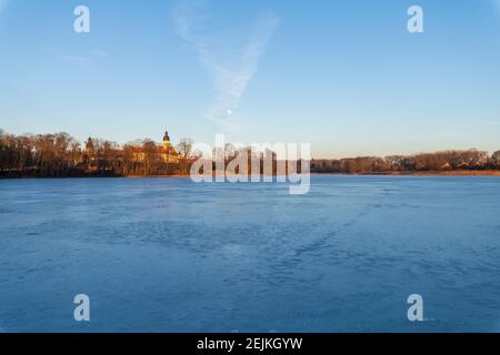 Antico castello di Niasvizh, Niasvizh, Bielorussia, Belorussia Foto Stock