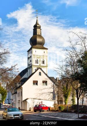 St. John Babtist Curch a Attendorn, Sauerland, Germania Foto Stock