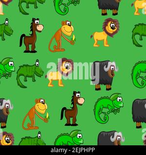 Seamless pattern design Illustrazione Vettoriale