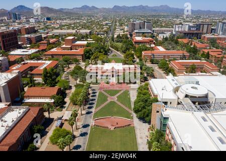 Old Main, University of Arizona, Tucson, AZ, USA Foto Stock