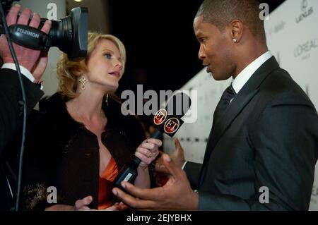 L'attore Jamie Foxx partecipa agli arrivi per Weinstein Co. Golden Globes After Party al Trader VICS al Beverly Hills Hilton il 15 gennaio 2007 a Beverly Hills, California. Credito: Jared Milgrim Foto Stock