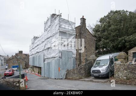 Edificio classificato di grado 1, situato nel North Yorkshire Foto Stock