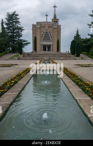 Santuario da Penha a Guimaraes, Portogallo Foto Stock