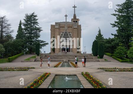 Santuario da Penha a Guimaraes, Portogallo Foto Stock