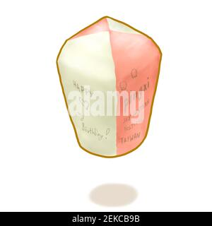 Icona lanterna cinese su sfondo bianco. Stile piatto. Icona del festival lanterna  cinese per il tuo sito web design, logo, app, UI. Simbolo lanterna  giapponese Foto stock - Alamy