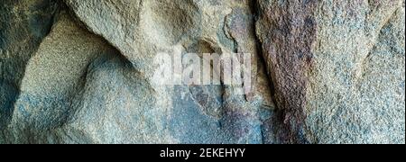 Formazione rocciosa erosa, Alabama Hills, Inyo County, California, Stati Uniti Foto Stock