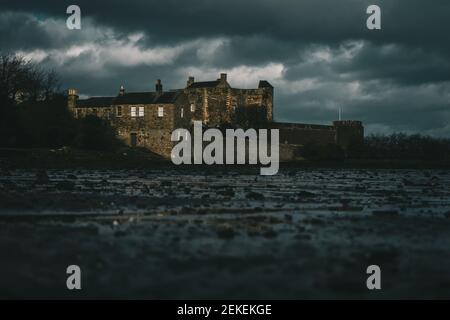 Il Castello di Blackness a Linlithgow, Scozia Foto Stock