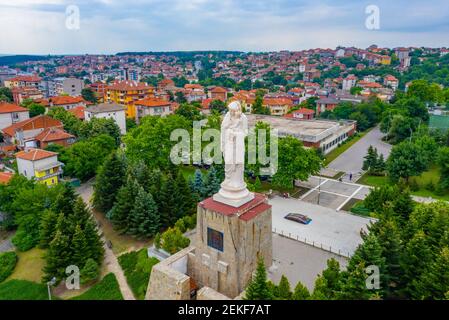 Monumento della Santa Madre di Dio a Haskovo, Bulgaria Foto Stock