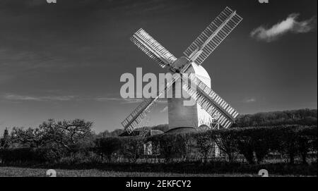 Upthorpe Mill Stanton, Suffolk, Inghilterra. Foto Stock