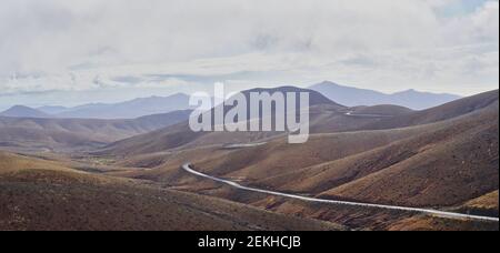 Vista sul sud di Fuertevernture da Mirador de astrologico Sicasumbre Foto Stock