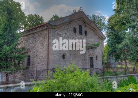 La chiesa dell'Arcangelo michele a Perushtitsa, Bulgaria Foto Stock