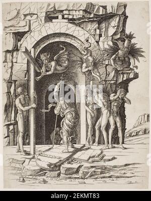 Andrea Mantegna (1432-1506), 'Cristo nel Row dei Doedes', seconda metà del XV secolo Foto Stock