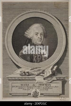 Meno Haas (1752-1833), Hans de Hofman, 1752 - 1833 Foto Stock