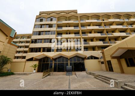 Edificio parlamentare a Kigali, Ruanda. Foto Stock