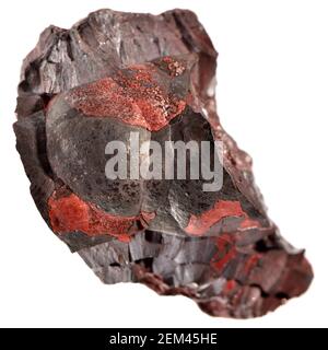 Ematite / Haematite (principale minerale di ferro) "minerale renale" Foto Stock