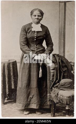 Harriet Tubman (1820-1913), abolizionista, movimento contro la schiavitù degli Stati Uniti, ritratto di Harvey B. Lindsley, circa 1890 Foto Stock