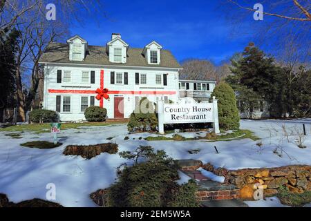Il ristorante Country House Stony Brook Long Island New York Foto Stock