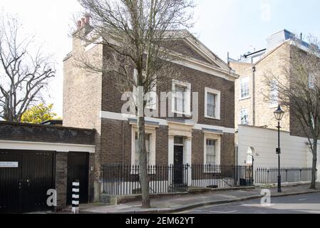 Greco Revival architettura Lloyd Baker Estate 12 Lloyd Street Foto Stock