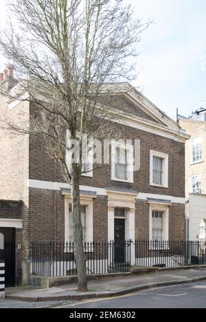 Greco Revival architettura Lloyd Baker Estate 12 Lloyd Street Foto Stock