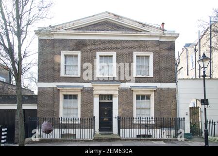 Greco Revival architettura Lloyd Baker Estate 12 Lloyd Street Foto Stock
