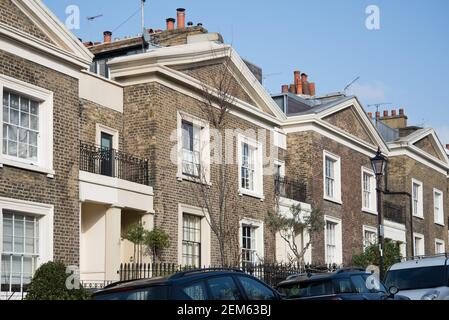 Greco Revival architettura Lloyd Baker Estate 30-40 Lloyd Baker Street Foto Stock