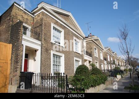 Greco Revival architettura Lloyd Baker Estate 30-40 Lloyd Baker Street Foto Stock
