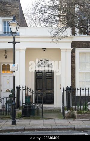 Greco Revival architettura Lloyd Baker Estate Lloyd House 11 Lloyd Via Foto Stock