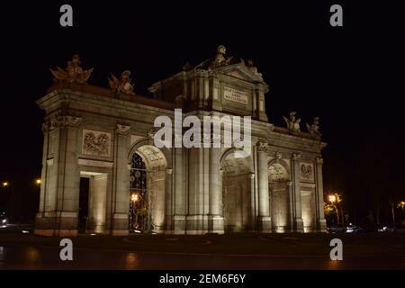 Puerta de Alcalá Foto Stock