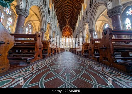 Cobh, Irlanda. 13 maggio 2016. La Cattedrale di San Colman è una cattedrale cattolica romana di Cobh, nella contea di Cork, Irlanda. Foto Stock