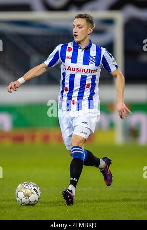 HEERENVEEN, PAESI BASSI - FEBBRAIO 17: Tibor Halilovic di sc Heerenveen durante la partita della Toto KNVB Cup tra SC Heerenveen e Feyenoord ad Abe Lens Foto Stock