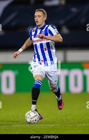 HEERENVEEN, PAESI BASSI - FEBBRAIO 17: Tibor Halilovic di sc Heerenveen durante la partita della Toto KNVB Cup tra SC Heerenveen e Feyenoord ad Abe Lens Foto Stock