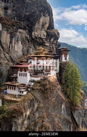 Taktsang Lhakhang, Paro, Bhutan Foto Stock