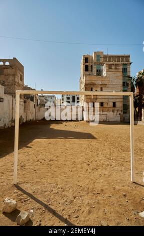Al-Balad (arabo: البلد) è la zona storica di Jeddah Foto Stock