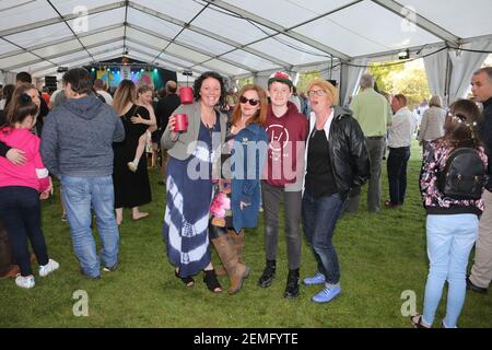Burns an a that festival maggio 2017, Ayr, Ayrshire, Scozia, Regno Unito, Il gruppo pop scozzese Marmalade si esibir in un marchese Foto Stock