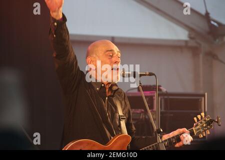 Burns an a that festival maggio 2017, Ayr, Ayrshire, Scozia, Regno Unito, Il gruppo pop scozzese Marmalade si esibir in un marchese Foto Stock